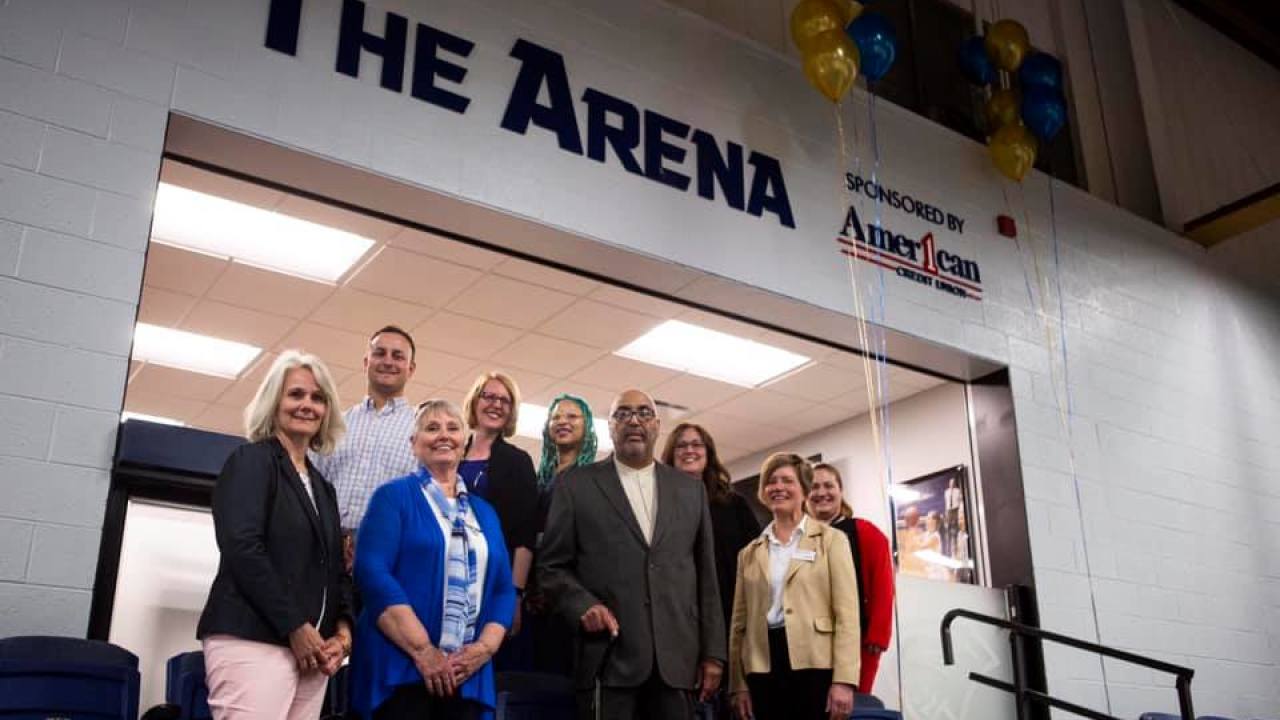 American 1 Team at Spring Arbor University The Arena